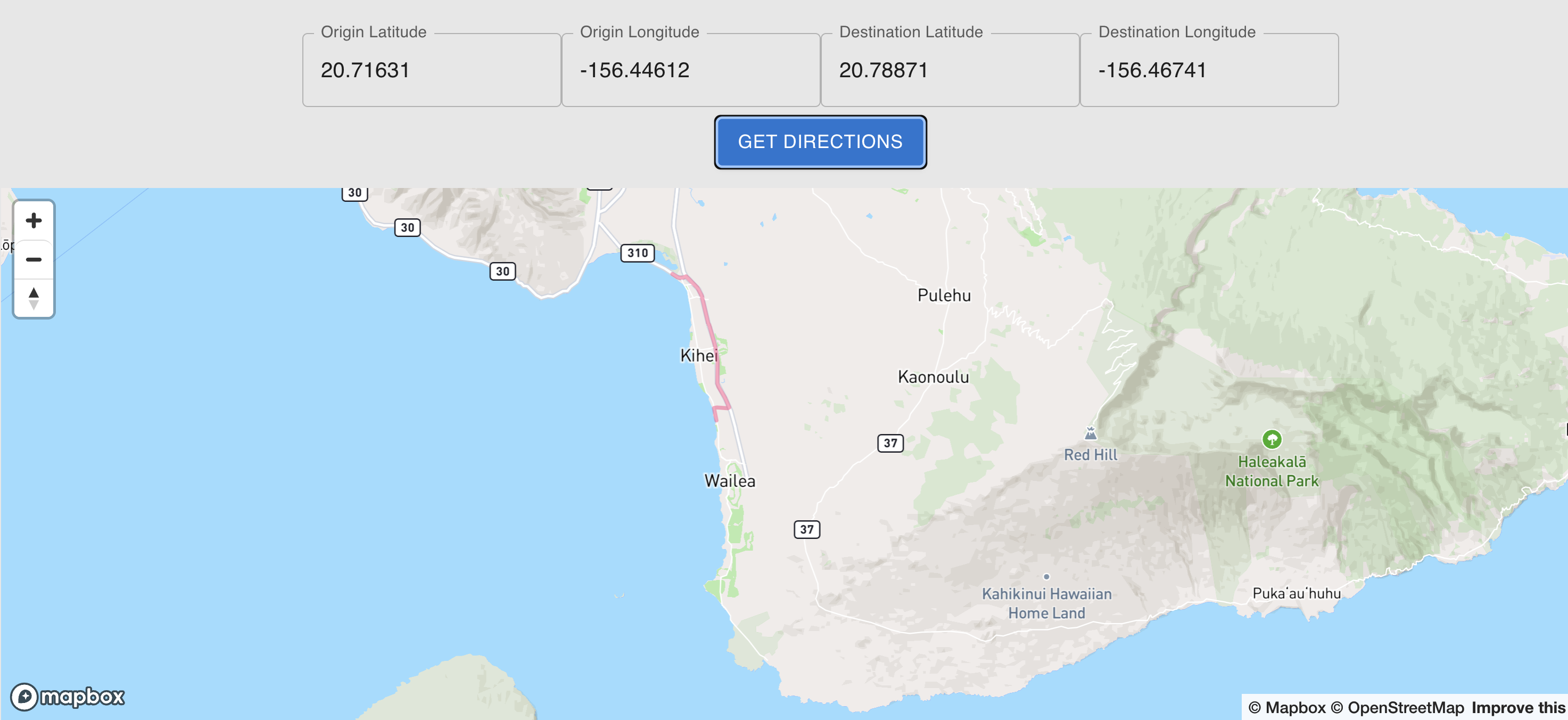 Valhalla Routing Example